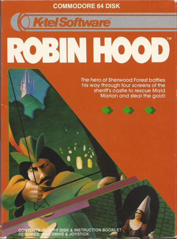 Robin Hood box art for Colecovision